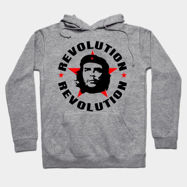 Che Guevara Rebel Cuban Guerrilla Revolution T-Shirt Hoodie by HiDearPrint
